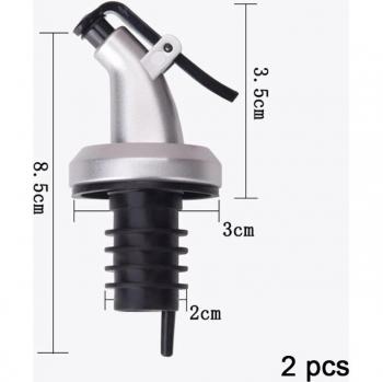 Leak-proof Olive Oil Sprayer and Wine Stopper Duo