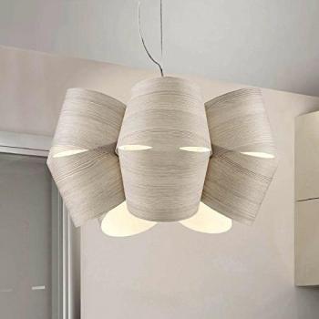 Alien Pendant Light in Wood Finish