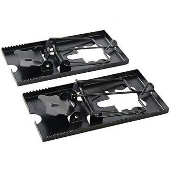 Pc Easy Set Kill Mouse Trap HYGIENIC METAL Large Trigger LETHAL RODENT CATCHER