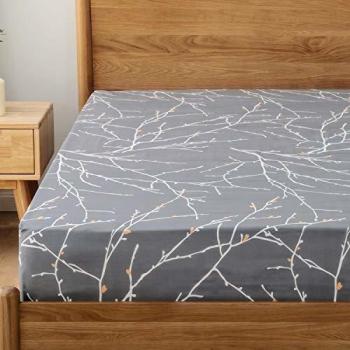 40 cm Extra‑Deep Bedsure Fitted Sheet – Soft Brushed Microfiber, 135×190 cm