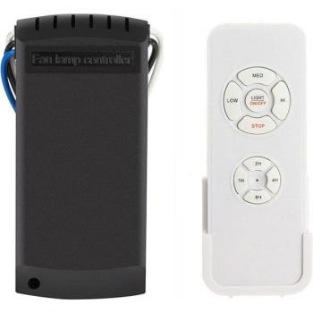 Ventilateur universel pour plafond avec contrôleur luminosité sans fil