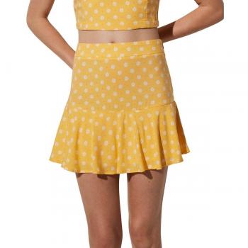 Pantalón de Verano con Flores y Volantes Ysabel Mora