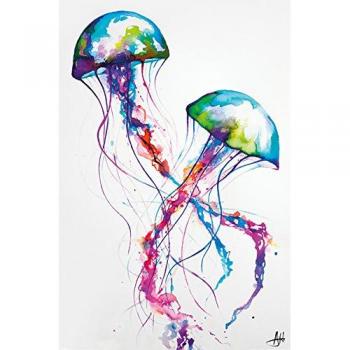 Póster Medusa Marc Allante, tamaño grande, 61 x 91,5 cm