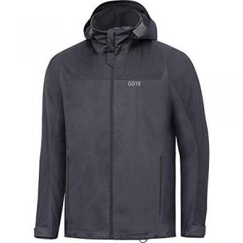 Gore Wear R3 Hoodie Grigio Scuro/Nero in Gore-Tex Active