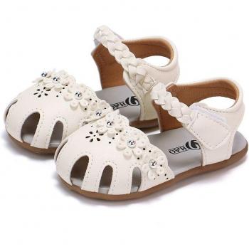 Slip Flowers Baby Shoes
