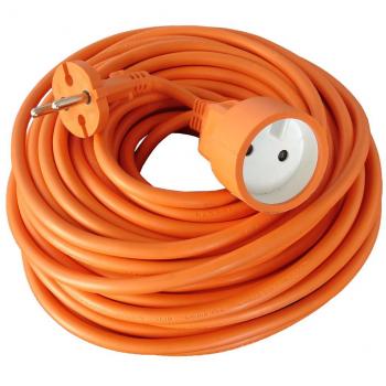 Câble de rallonge 50 m – 16 A, deux conducteurs, sans mise à la terre – Orange