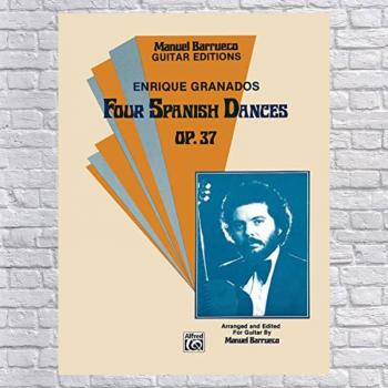 Alfred Music Four Spanish Dances, Op. 37 Classical Guitar Book
