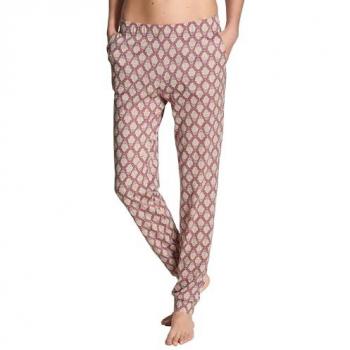 Calida Favourites Botanischer Garten Hose mit Bündchen – Rosa, L, Damen