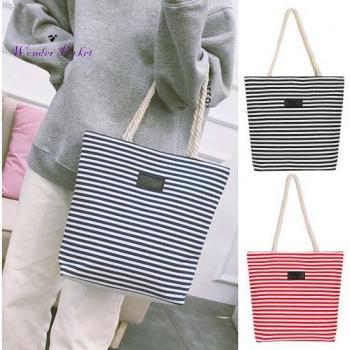 Borsa a tracolla in tela per donne cachi