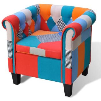Poltrona Lounge Club con Motivo Patchwork 1102048/3