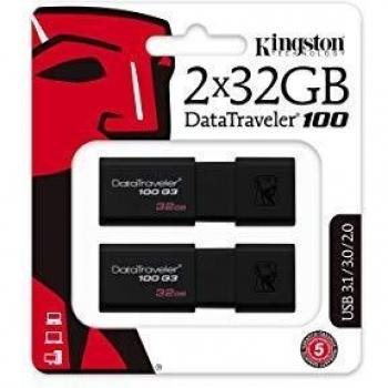 Kingston DataTraveler 100 G3 -DT100G3/32GB-2P