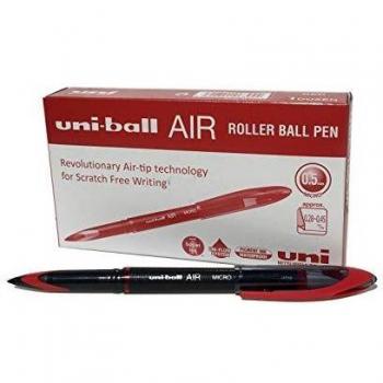UNIBALL ROLLERBALL AIR MICRO UBA-188-M ROJO -12U
