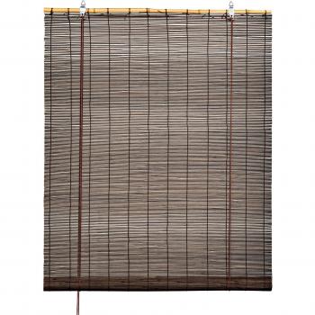 Store en Bambou Chocolat 120x180 cm Tamisant