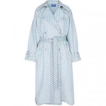 Hugo Tenchcoat Garena_B 50519552 Blau Relaxed Fit L female