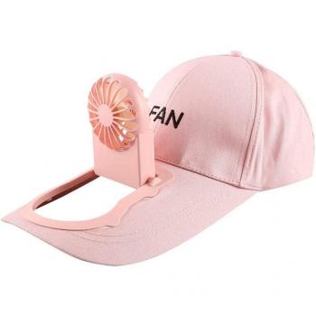 Travel Cap with USB Charging Fan