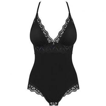 Obsessive Damen ARISHA Body, Schwarz (Estandar)