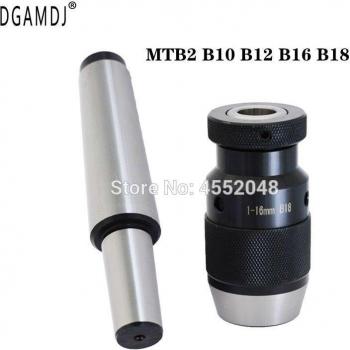 MT2 B10 B12 B16 B18 Compatible #2 Drill Chuck