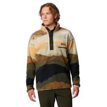 Columbia Felpa Helvetia II Printed Fleece Verde