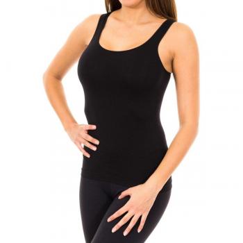 Camiseta María Claire Sin Costuras y Tirantes Anchos Mujer