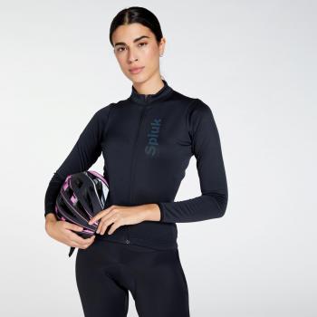 Maglia Spiuk Anatomic manica lunga nero chiaro donna