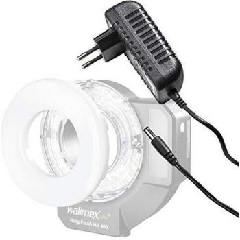 Walimex Ladegerät für Ring Flash HS 400 (Kabel), Blitzgerät Zubehör
