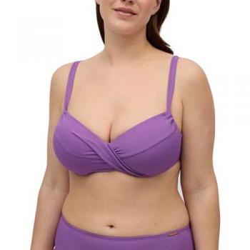 Top bikini liso reductor contorno ajustable