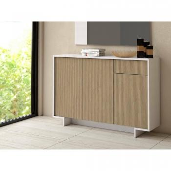 Buffet Salón Arius Made in Italy 100% Blanco y Beige