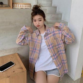 Camisa Informal de Manga Larga para Mujer