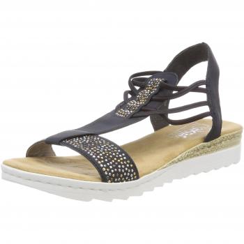 Rieker Damen 63062 Geschlossene Sandalen, Pazifik, 40 EU