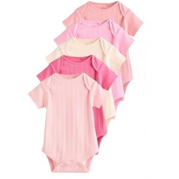 Nächste 5er Pack Babybodys in Hellem Pink