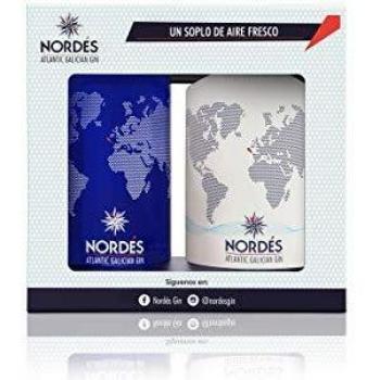 Ginebra Nordés 70 cl y Vaso Coleccionable