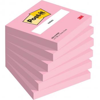 Post-it Haftnotizen Notes, 127 x 76mm, flamingopink