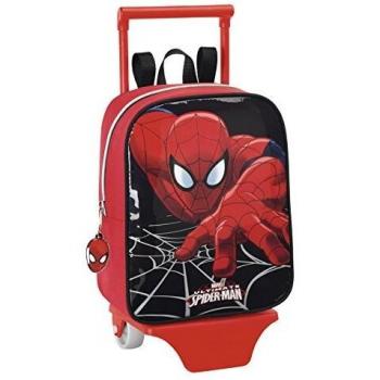 Mochila de ruedas Spiderman 22 x 27 cm