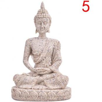 Miniatur Buddha Skulptur für Wohnkultur