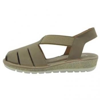 Sandali Donna Taupe Elastici Doctor Cutillas