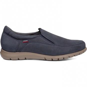 Callaghan Mocasines de Piel Hombre Azul