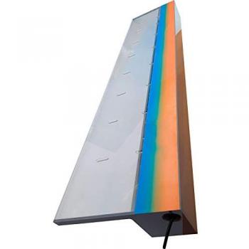 Cascada de agua acrílica con tira LED y control remoto