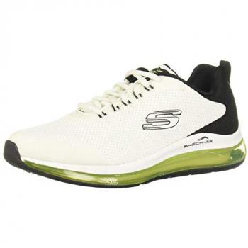 Skechers Herren Sneakers, Sportschuhe, Weiß, 46 EU