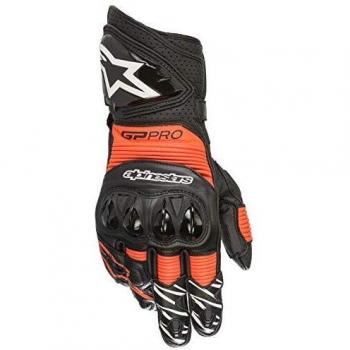 Alpinestars GP PRO R3 Handschuhe Schwarz Rot Neon 3XL
