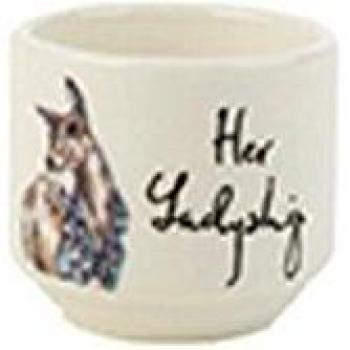 Countryside Collection Egg Holders – 5×5×4.4 cm Ceramic Set