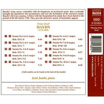 Sonates pour piano, Vol. 10 – Haydn & Jandó