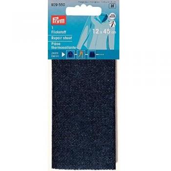 Adhésif Thermique Coton PRYM Bleu Profond 12x45 cm