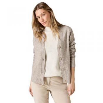 Cecil Feinstrickjacke, unifarben, mit Knopfleiste