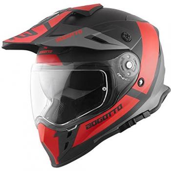 Bogotto V331 Pro Tour Casque Enduro XS Rouge