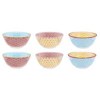 Bol Pattern Ø15 cm – Pack 6 – Série Color Björn
