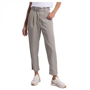 Pantaloni Chino Lois Verde a Piega Ampia 26