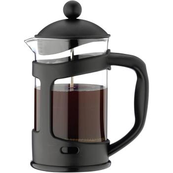 Café Ole 3‑Cup Glass Espresso Maker – Black, 350 mL