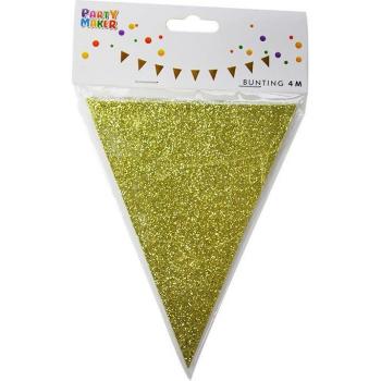 Accesorios de cumpleaños: banderines de plástico brillante