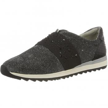 Jana Damen Slipper, 24612, Farbe Schwarz, 40 EU