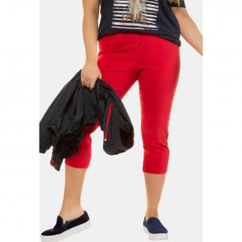 Plus Size Striped Crop Pants, Sienna Fit, Red, Size 24